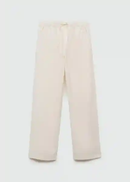 Pantalón Comfy Off-White Talla 23 Teen Niña Mango
