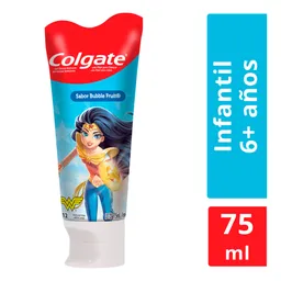 Crema Dental Colgate para niños Smiles Liga de la Justicia 75 ml