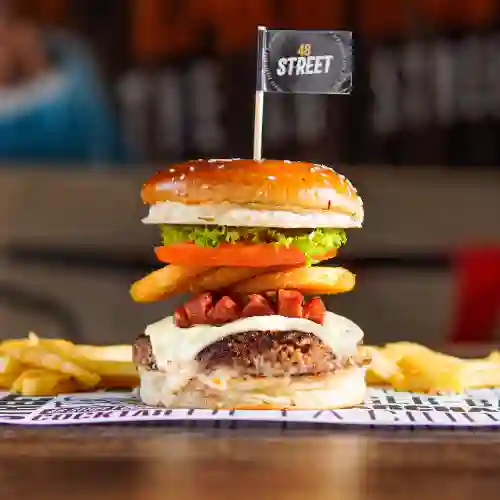 Argentina Burger + Papas + Gaseosa