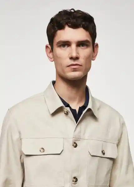 Chaqueta Lucas Arena Talla M Hombre Mango