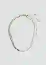 Collar Adelaida Oro Talla 99 Mujer Mango