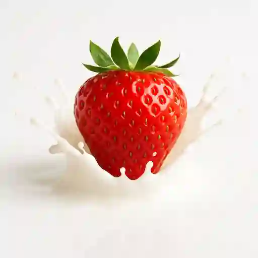 Fresa en Leche