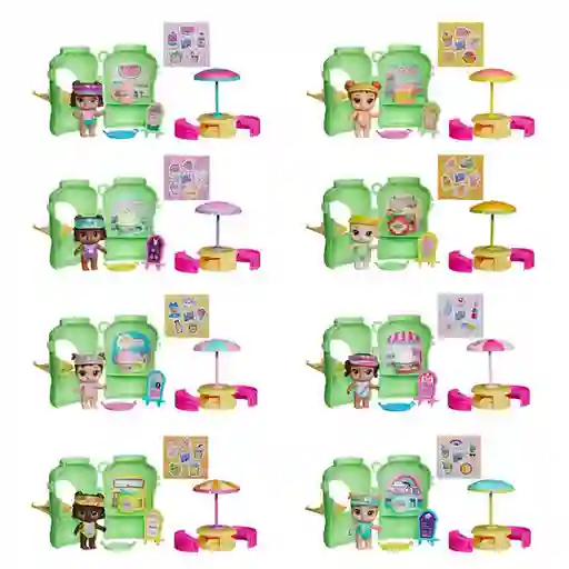 Baby Alive Set Muñeca Sorpresa Estuche Estilo Biberón Surtidas