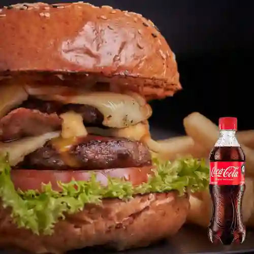 Combo Big Burger + Coca Cola Pet
