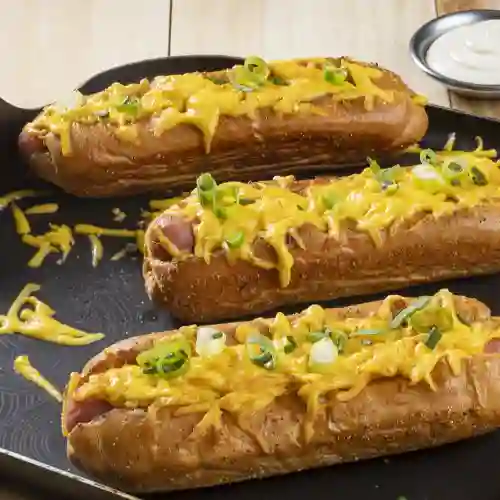 3 Hot Dog Cheese Sencillo