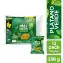 Natuchips Snack Platano Verde 28 g