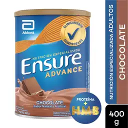 Ensure Advance Alimento en Polvo Sabor Chocolate