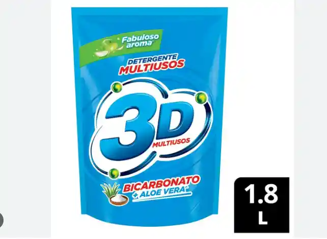 3d Liquido X 1.8 Lt Doy