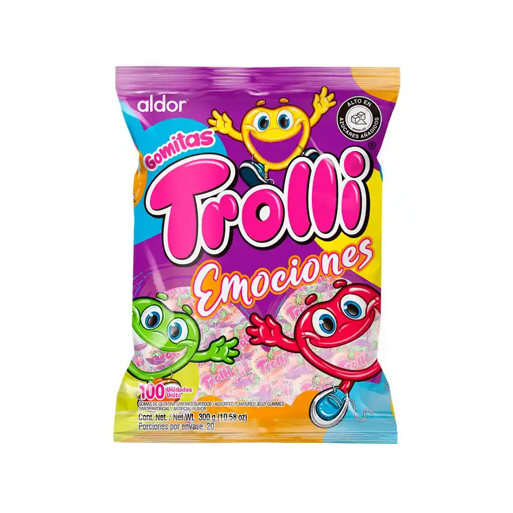 Gomitas Emociones Trolli 300 Gr