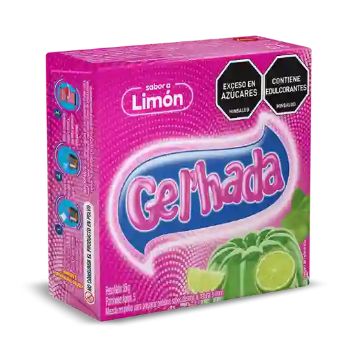 Gel'hada Gelatina Limón