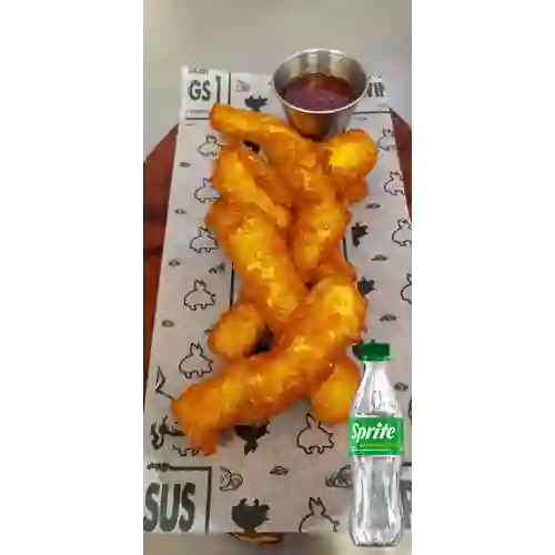 Combo Queso Papialpa Fly + Sprite Original 400ml