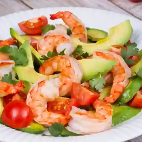 Ensalada con Camarones