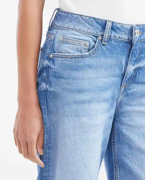 Jean Cosmo Femenino Azul Tono Medio Talla 10 Chevignon