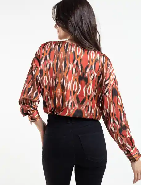  Camisa Per Naranja Tabasco Medio Talla M Naf-Naf 