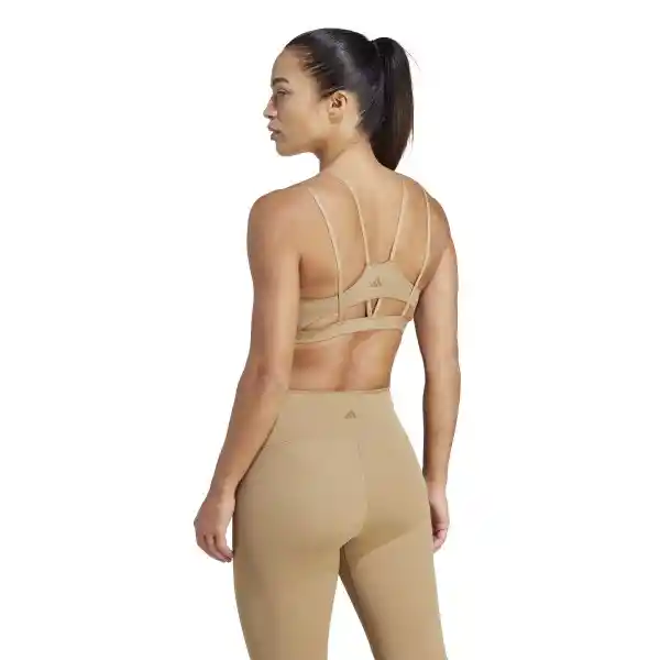 Adidas Brasier Yoga StudioPara Mujer Beige Talla XSac