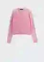 Jersey Narciso Rosa Talla L Mujer Mango