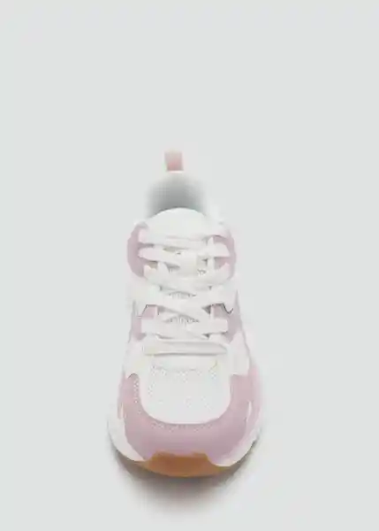 Tenis Deportiva Daisy Rosa Pastel Talla 33 Niñas Mango