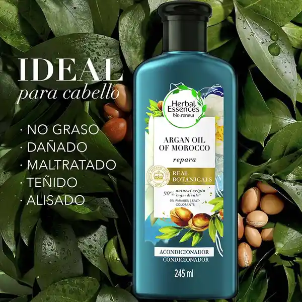 Acondicionador Herbal Essences Bio:Renew Aceite de Argan de Marruecos Rinse 245 ml