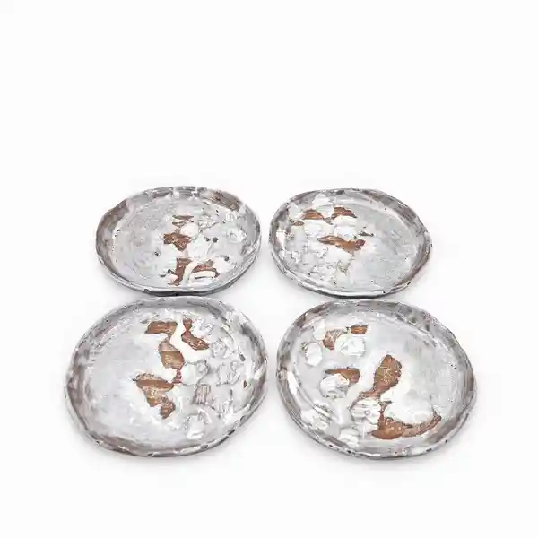 Set Plato Mediano Branco Ambiente Gourmet