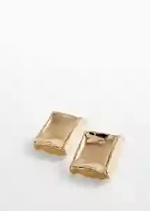 Pendientes Flavio Oro Talla 99 Mujer Mango