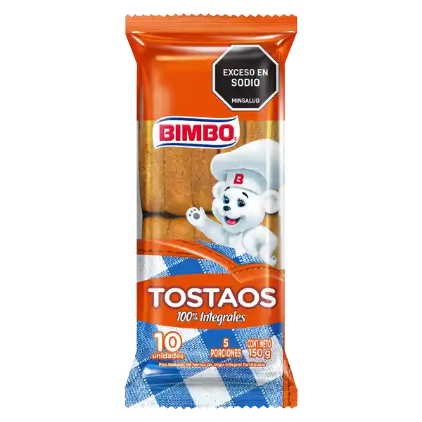 Bimbo Tostao Integrales 150 g