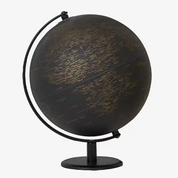 Troika Globo Planet Oro/Negro