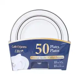 Café Express Plato Plásticos Premium