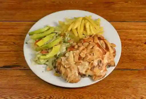 Pollo Relleno Almendrado