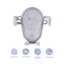 Soporte de Celular Para Carro Con Cargador Serie Blanco Miniso