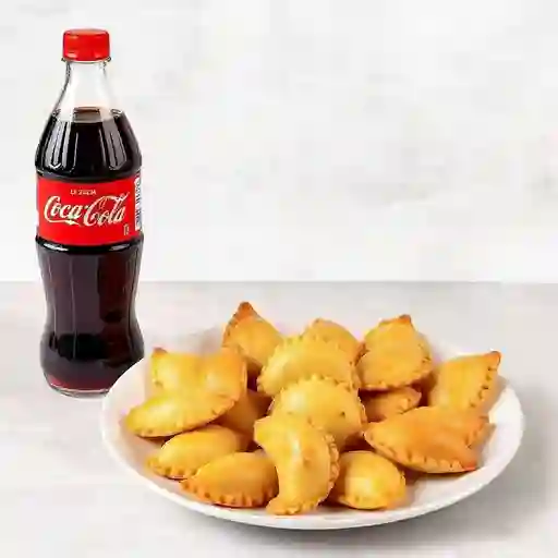 Combo 25 empanaditas de queso + 1.5 lts