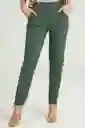 Pantalón Ibiza Vena Color Verde Militar Talla 10 Ragged