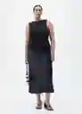 Top Coqui Negro Talla XS Mujer Mango