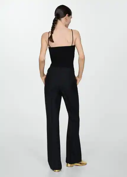 Top Angelina Negro Talla S Mujer Mango