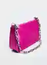 Bolso P Spark Fucsia Talla 99 Mujer Mango