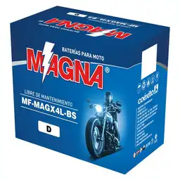 Magna Batería Moto AGM 12V 4AH MF-MAGX4L-BS