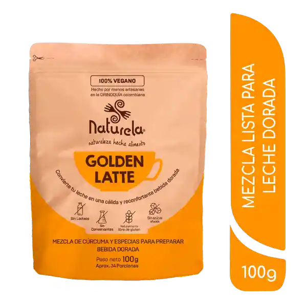 Naturela Mezcla Golden Latte Naturela x 100G