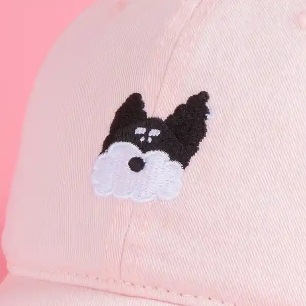 Gorra de Béisbol Serie Doggie Power Rosa Miniso