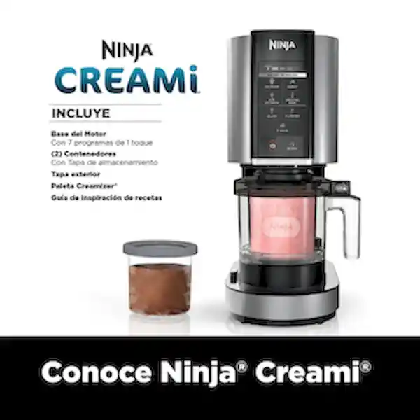 Ninja Creami Máquina Para Hacer Helados