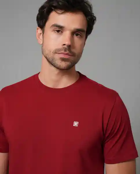 Camiseta Hombre Rojo Talla M 100G101_ROJ191863 Rifle
