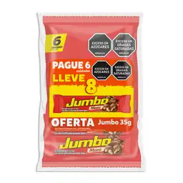 Chocolatina Jumbo mani pague 6 lleve 8 