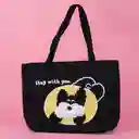 Bolso de Compras Negro Serie Miniso