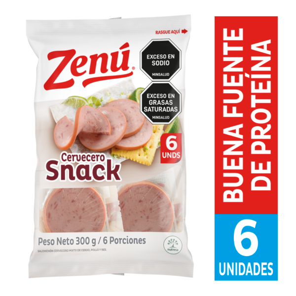 Zenú Salchichón Cervecero Snack 300 g