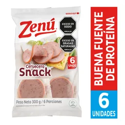 Zenú Salchichón Cervecero Snack