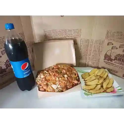 4 Lbs de Arroz + Gaseosa 1.5 Lts + Papas Rústicas