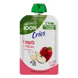 Crios Compota de Manzana sin Azúcar