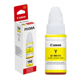 Canon Tinta 190 Color Amarillo