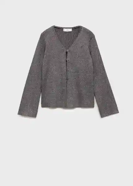 Cárdigan Nicole Antracita Talla 12 Niños Mango