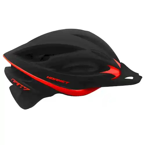 Gw Casco Hornet Bicicleta Mtb Negro Rojo L