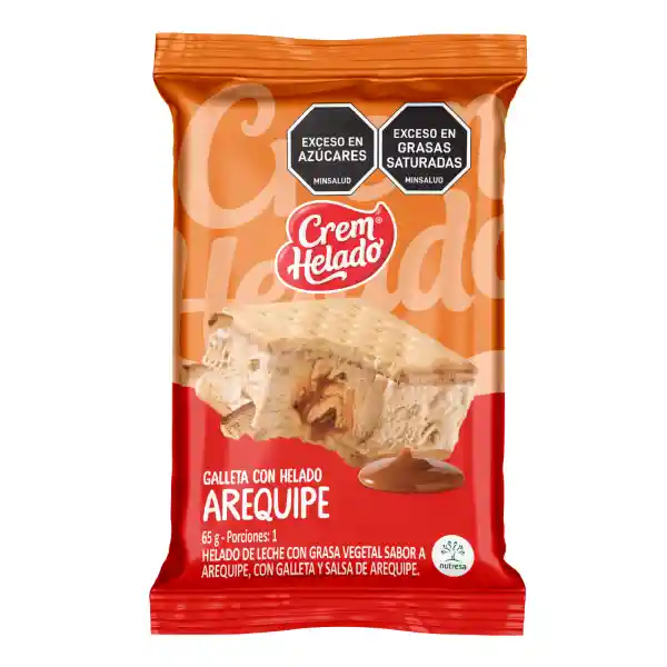 Galleta Con Helado Arequipe