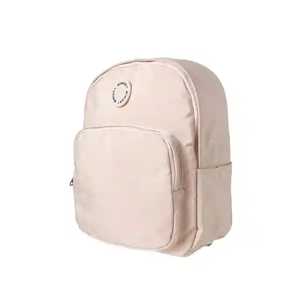 Mochila de Moda Youth With You Beige Miniso